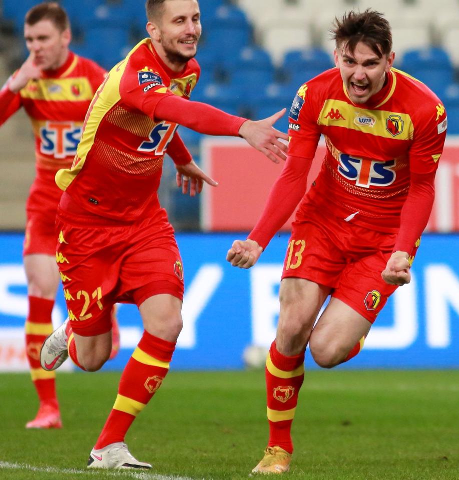 Lech Poznań - Jagiellonia Białystok 2:3, 20.03.2021 Fedor Cernych