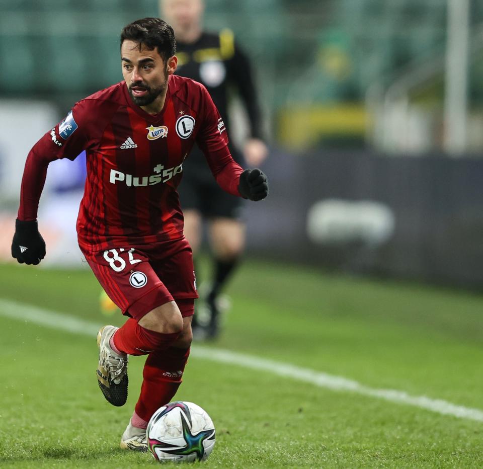 Legia Warszawa - Raków Częstochowa 2:0, 06.02.2021 Luquinhas