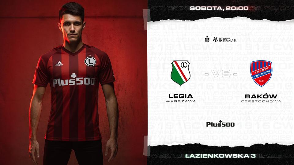 Legia Warszawa - Raków Częstochowa 2:0, 06.02.2021