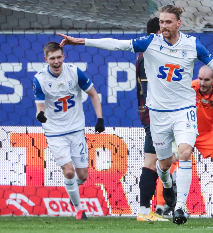 Pogoń Szczecin - Lech Poznań 0:1, 07.03.2021 Bartosz Salamon