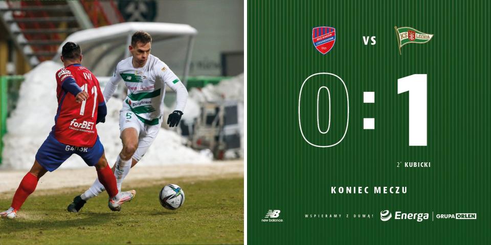 Raków Częstochowa - Lechia Gdańsk 0:1, 13.02.2021