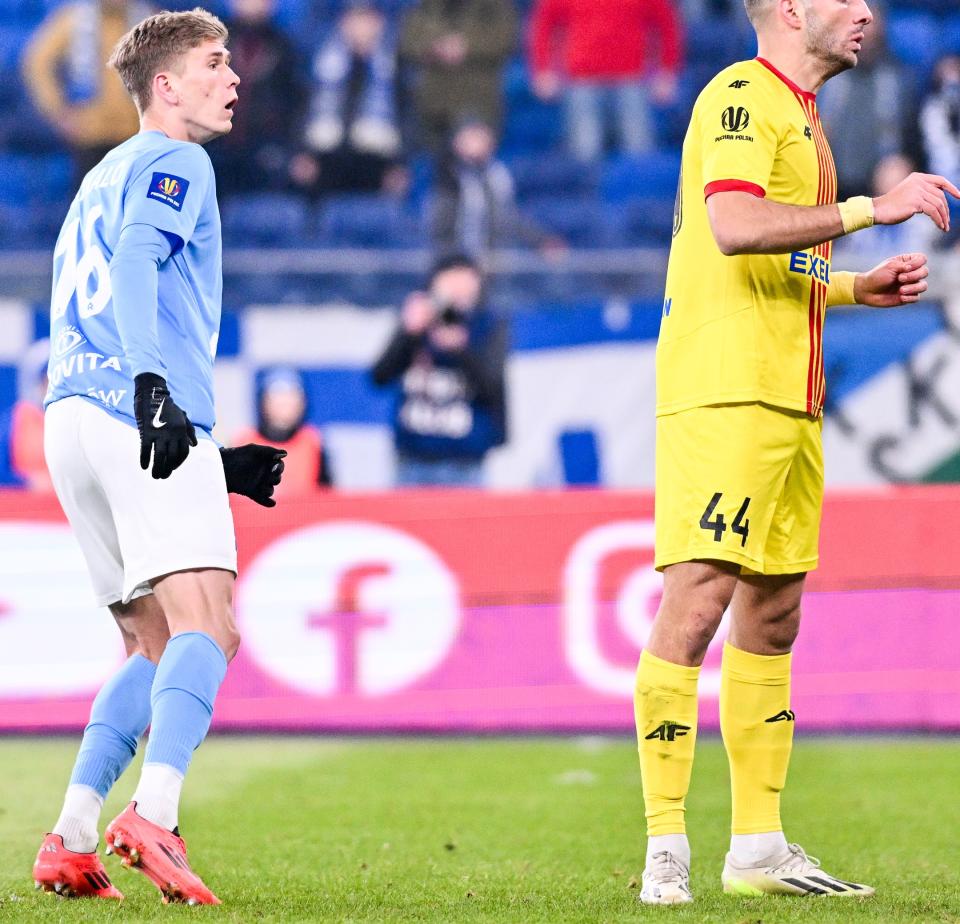 Ruch Chorzów - Korona Kielce 2:0, 25.02.2025 Jehor Cykało