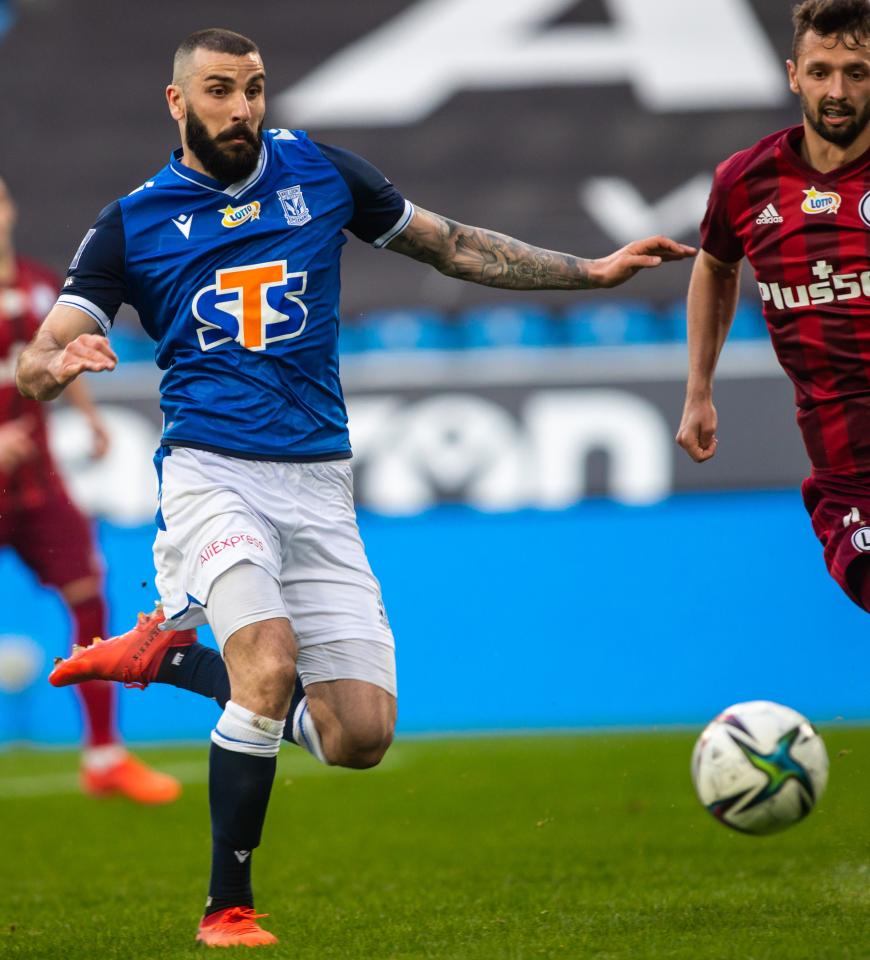 Lech Poznań - Legia Warszawa 0:0, 11.04.2021 Mikael Ishak