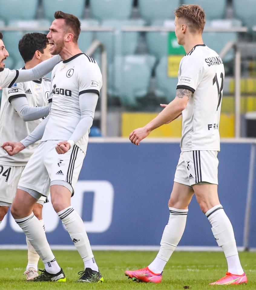 Legia Warszawa - Pogoń Szczecin 4:2, 03.04.2021 Tomas Pekhart