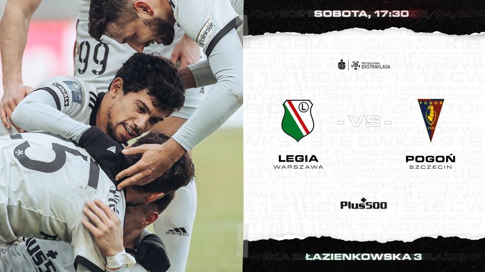 Legia Warszawa - Pogoń Szczecin 4:2, 03.04.2021