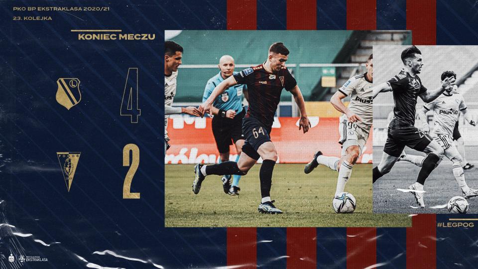 Legia Warszawa - Pogoń Szczecin 4:2, 03.04.2021