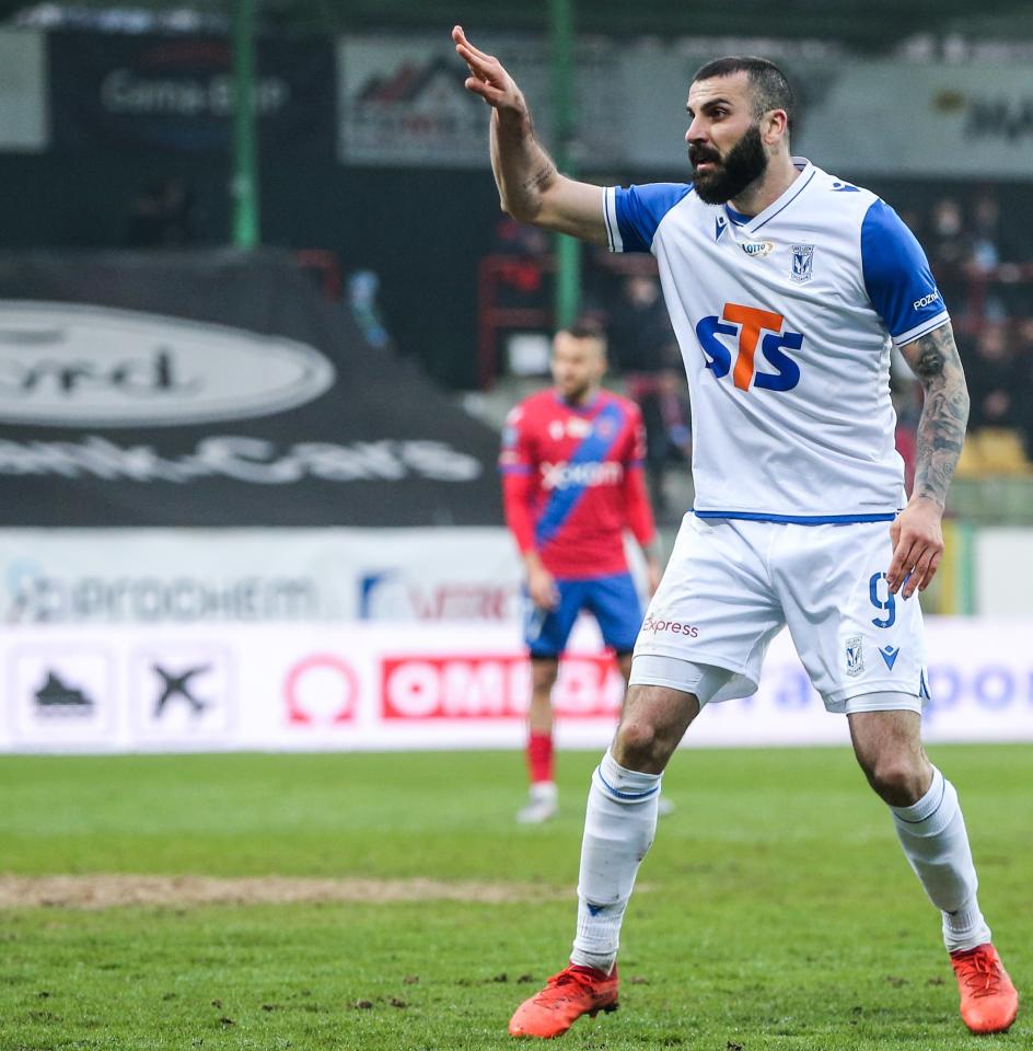 Raków Częstochowa - Lech Poznań 3:1, 17.04.2021 Mikael Ishak