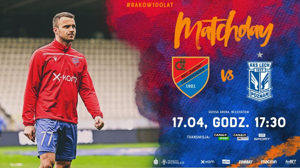 Raków Częstochowa - Lech Poznań 3:1, 17.04.2021