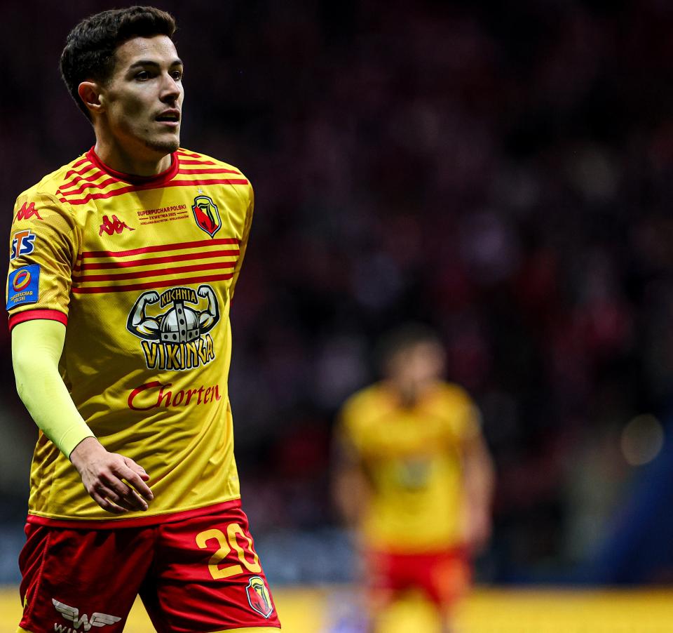Jagiellonia Białystok - Wisła Kraków 1:0, 02.04.2025 Miki Villar