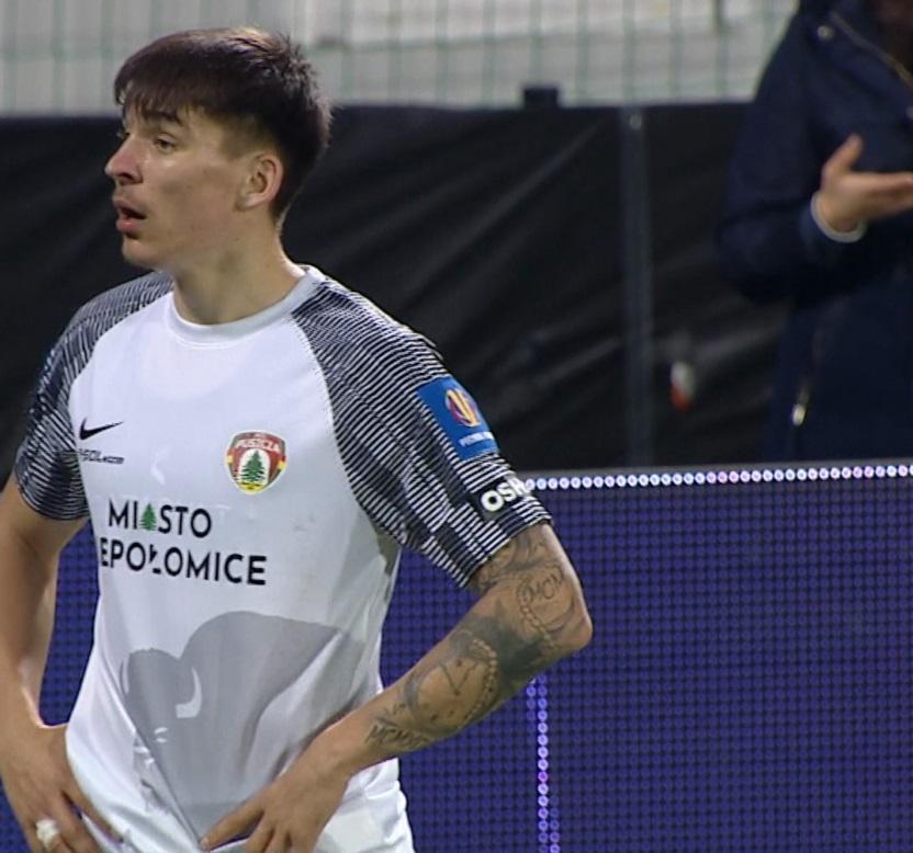 Puszcza Niepołomice - Pogoń Szczecin 0:3, 01.04.2025 Artur Craciun