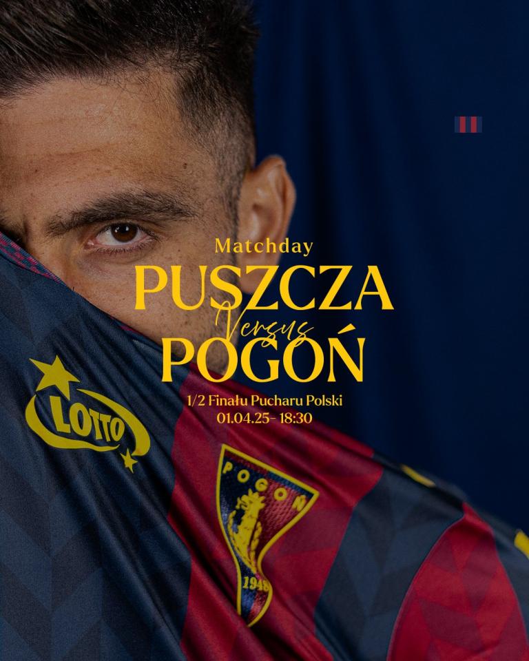 Puszcza Niepołomice - Pogoń Szczecin 0:3, 01.04.2025