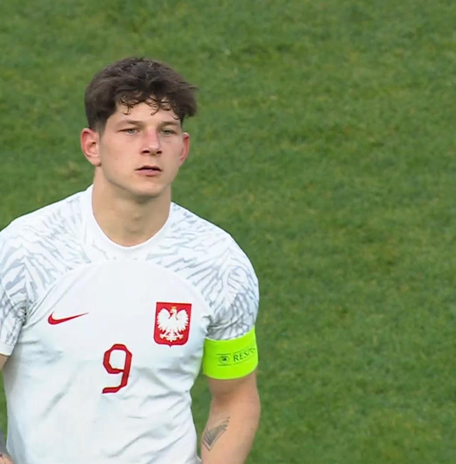 Kacper Śmiglewski (Polska - Czechy 1:2 U20, 25.03.2025)