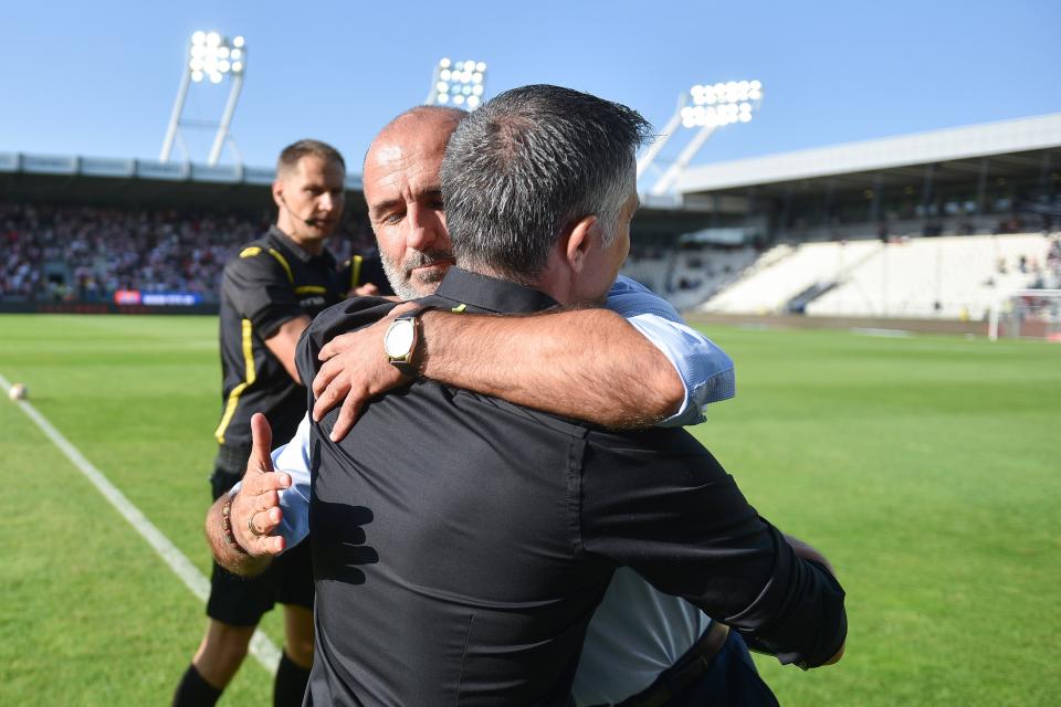 Cracovia - Korona Kielce 1:0, 11.08.2019 Michał Probierz