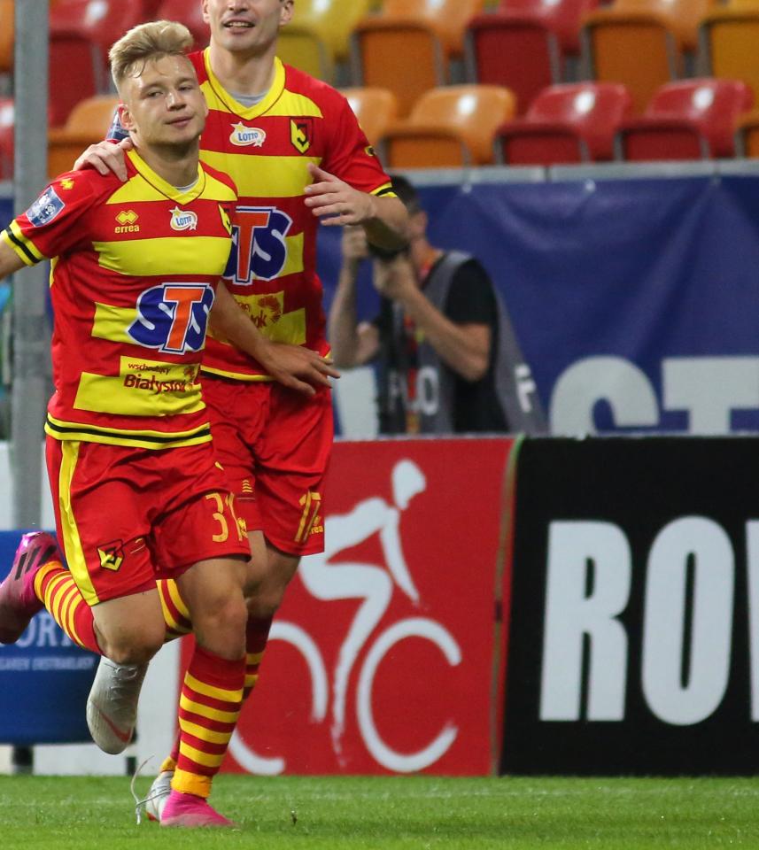 Jagiellonia Białystok - Górnik Zabrze 3:1, 17.08.2019 Bartosz Bida