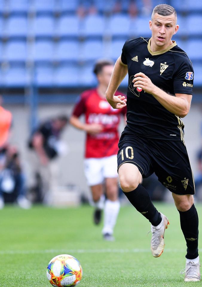 Jagiellonia Białystok - Górnik Zabrze 3:1, 17.08.2019 Łukasz Wolsztyński