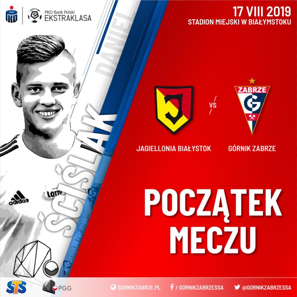 Jagiellonia Białystok - Górnik Zabrze 3:1, 17.08.2019