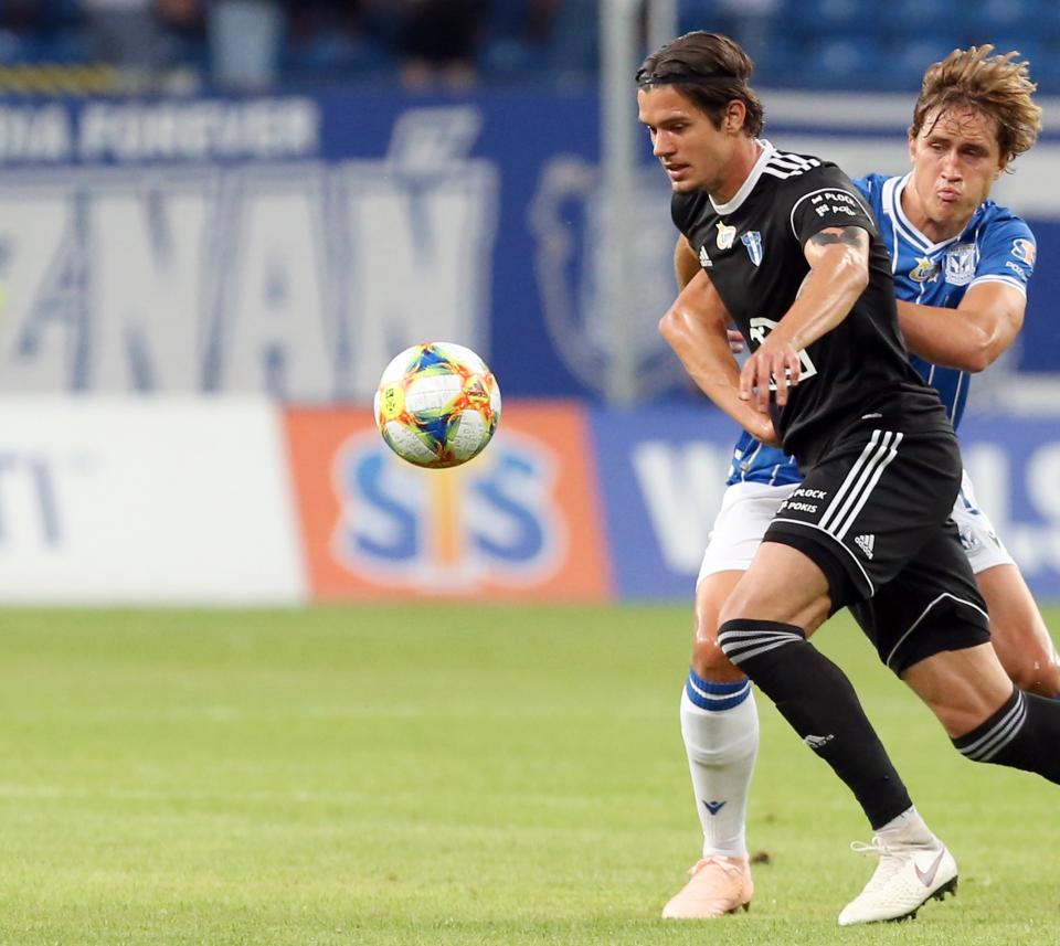 Lech Poznań - Wisła Płock 4:0, 26.07.2019 Oskar Zawada
