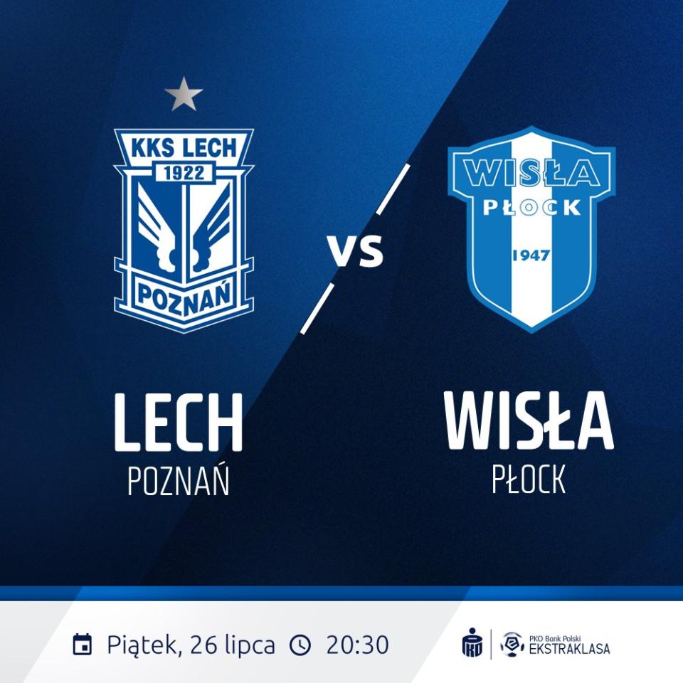 Lech Poznań - Wisła Płock 4:0, 26.07.2019