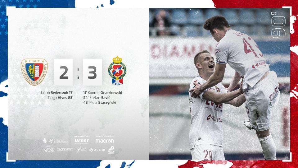 Piast Gliwice - Wisła Kraków 2:3, 16.05.2021