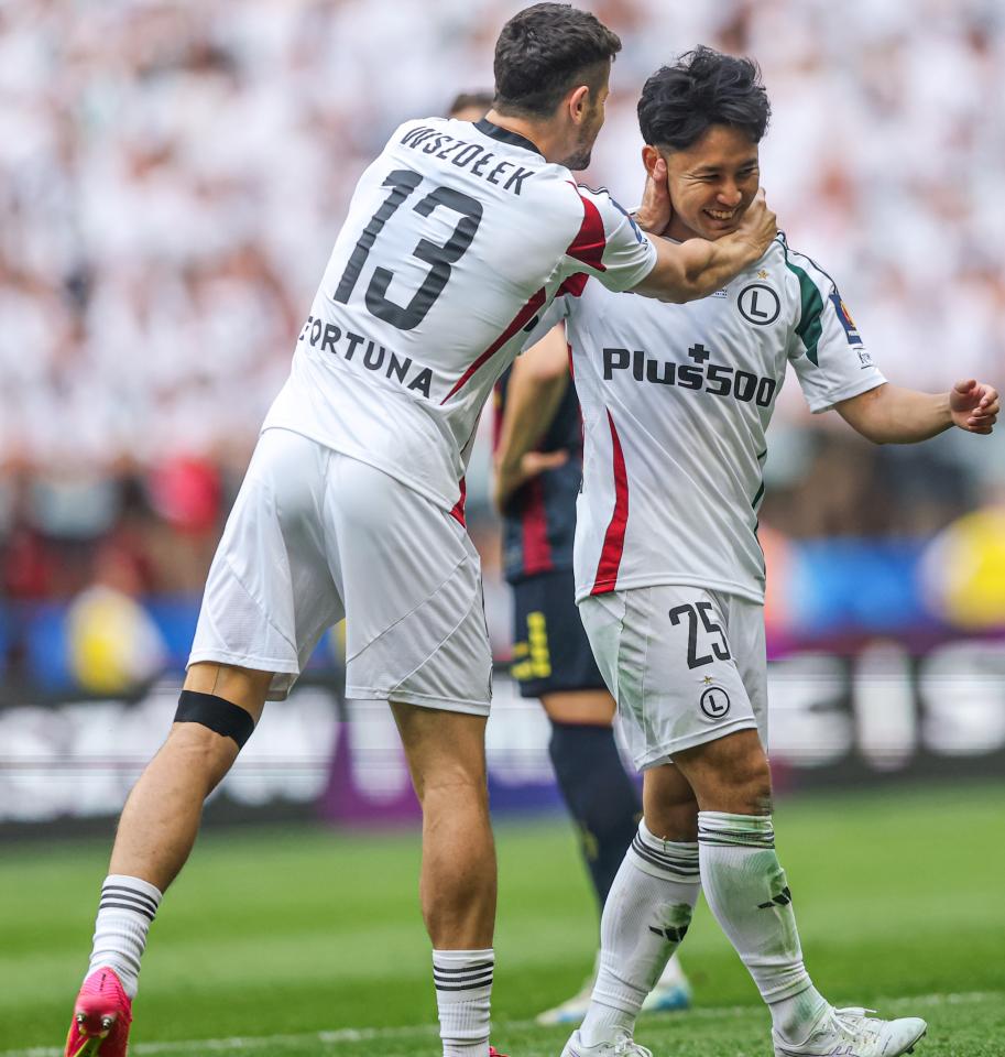 Pogoń Szczecin - Legia Warszawa 3:4, 02.05.2025 Ryoya Morishita