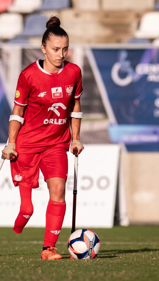 Monika Kukla (Brazylia - Polska 0:5 ampfutbol kobiet, 05.11.2024)