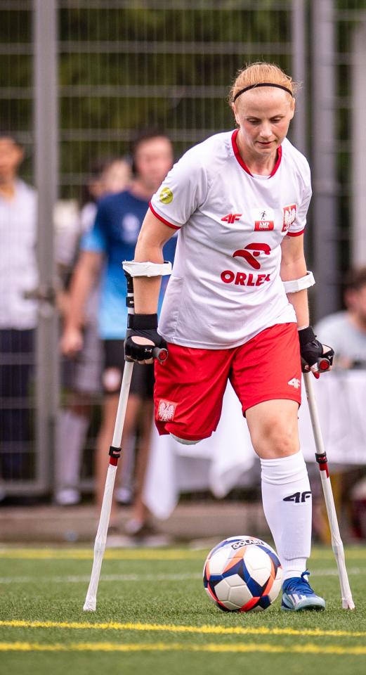Marta Rumińska (Polska - Ekwador 1:0 ampfutbol kobiet, 08.11.2024)