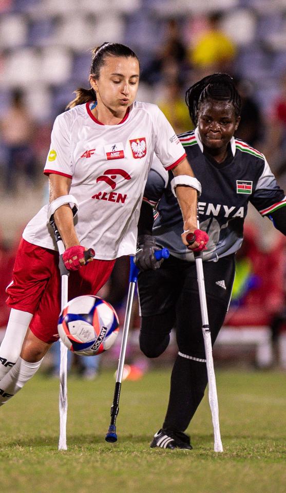 Monika Kukla (Polska - Kenia 1:0 ampfutbol kobiety, 10.11.2024)