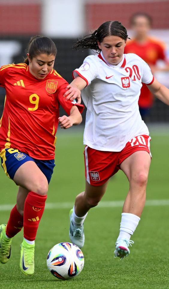 Julia Sikora (Hiszpania - Polska 3:1 U17 kobiet, 08.05.2025)