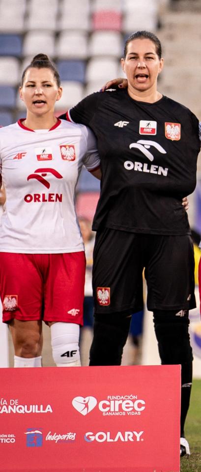 Emilia Spunda (USA - Polska 0:0, k. 3-1 ampfutbol kobiet, 09.11.2024)