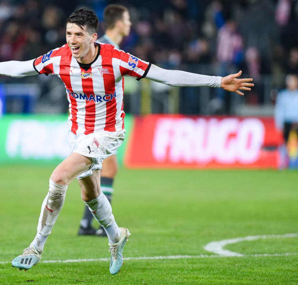 Cracovia - Lechia Gdańsk 1:0, 02.11.2019 Pelle van Amersfort