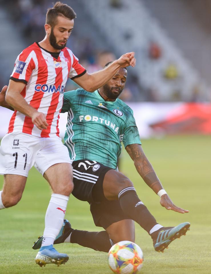 Cracovia - Legia Warszawa 1:2, 22.09.2019 Mateusz Wdowiak