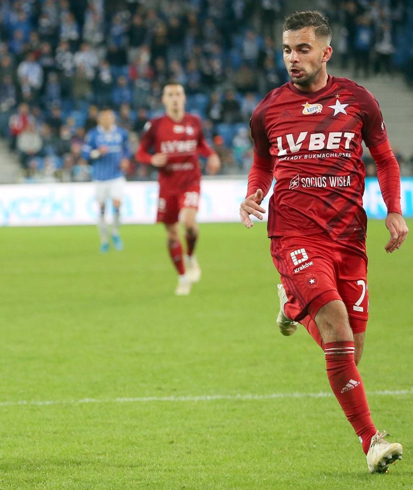 Lech Poznań - Wisła Kraków 4:0, 05.10.2019 Marcin Grabowski