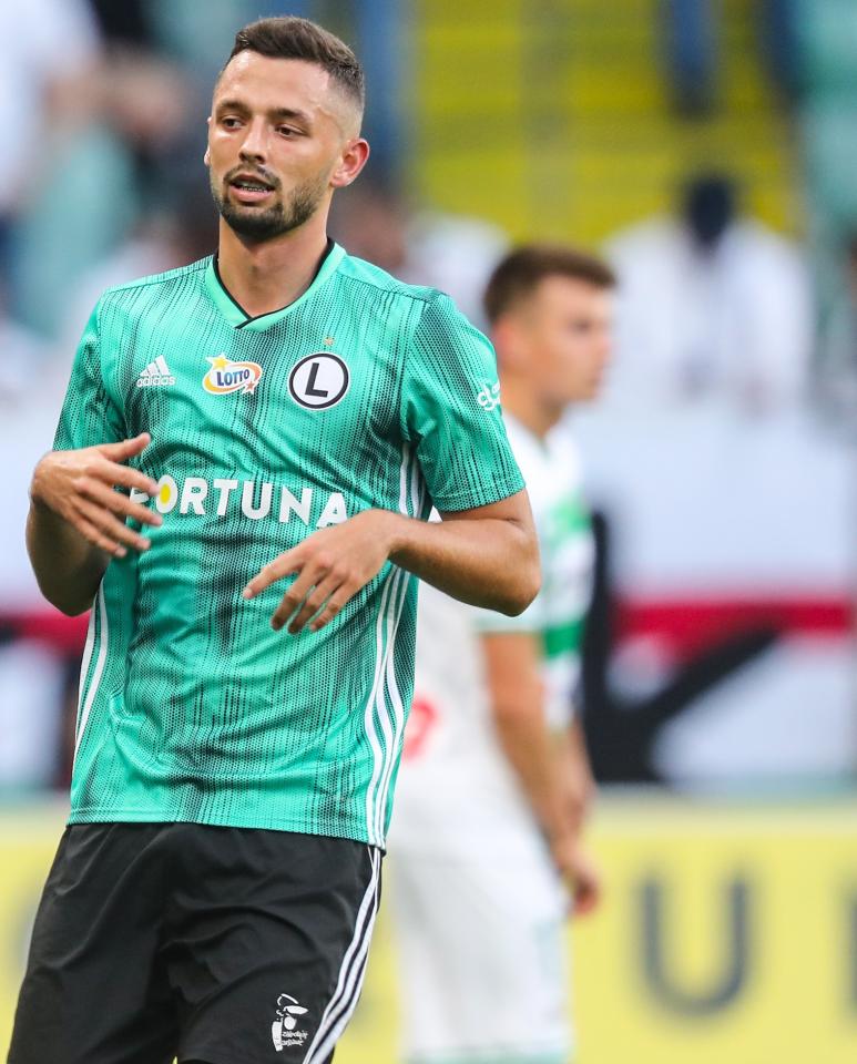 Legia Warszawa - Lechia Gdańsk 1:2, 28.09.2019 Mateusz Wieteska