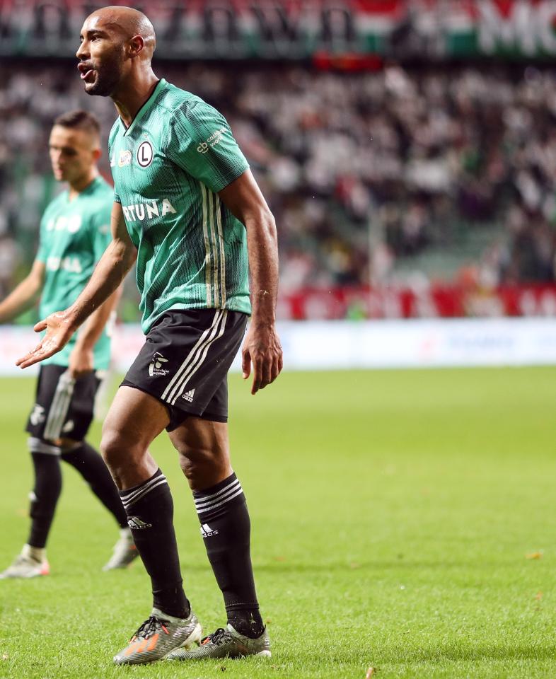 Legia Warszawa - Wisła Kraków 7:0, 27.10.2019 Jose Kante