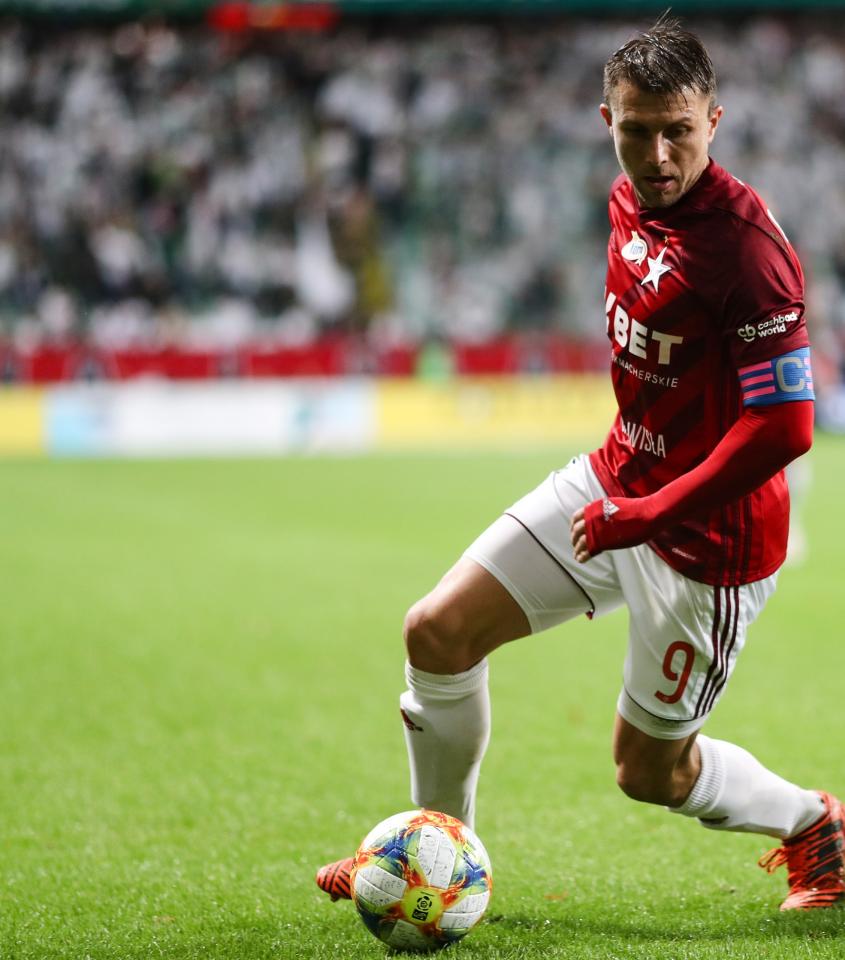 Legia Warszawa - Wisła Kraków 7:0, 27.10.2019 Rafał Boguski