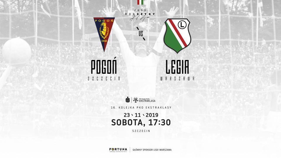 Pogoń Szczecin - Legia Warszawa 3:1, 23.11.2019