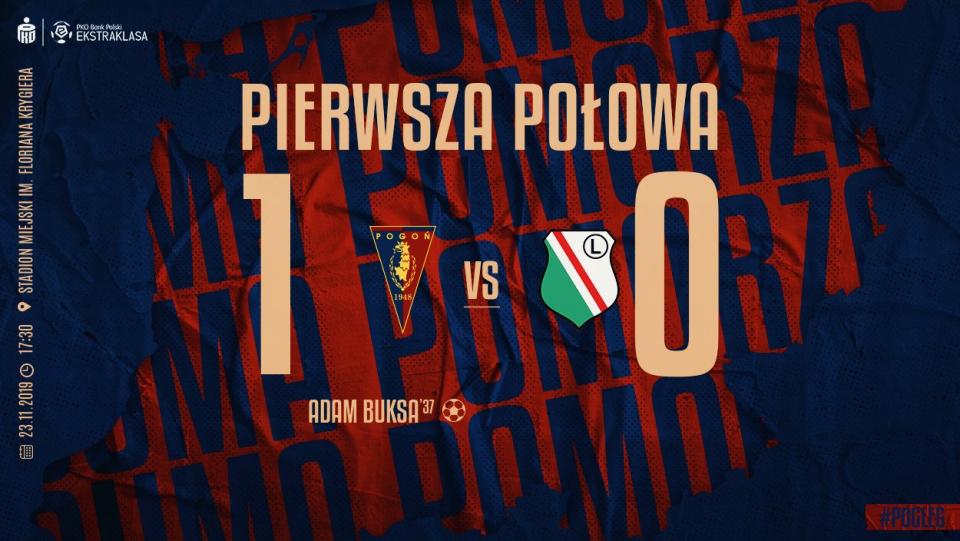 Pogoń Szczecin - Legia Warszawa 3:1, 23.11.2019