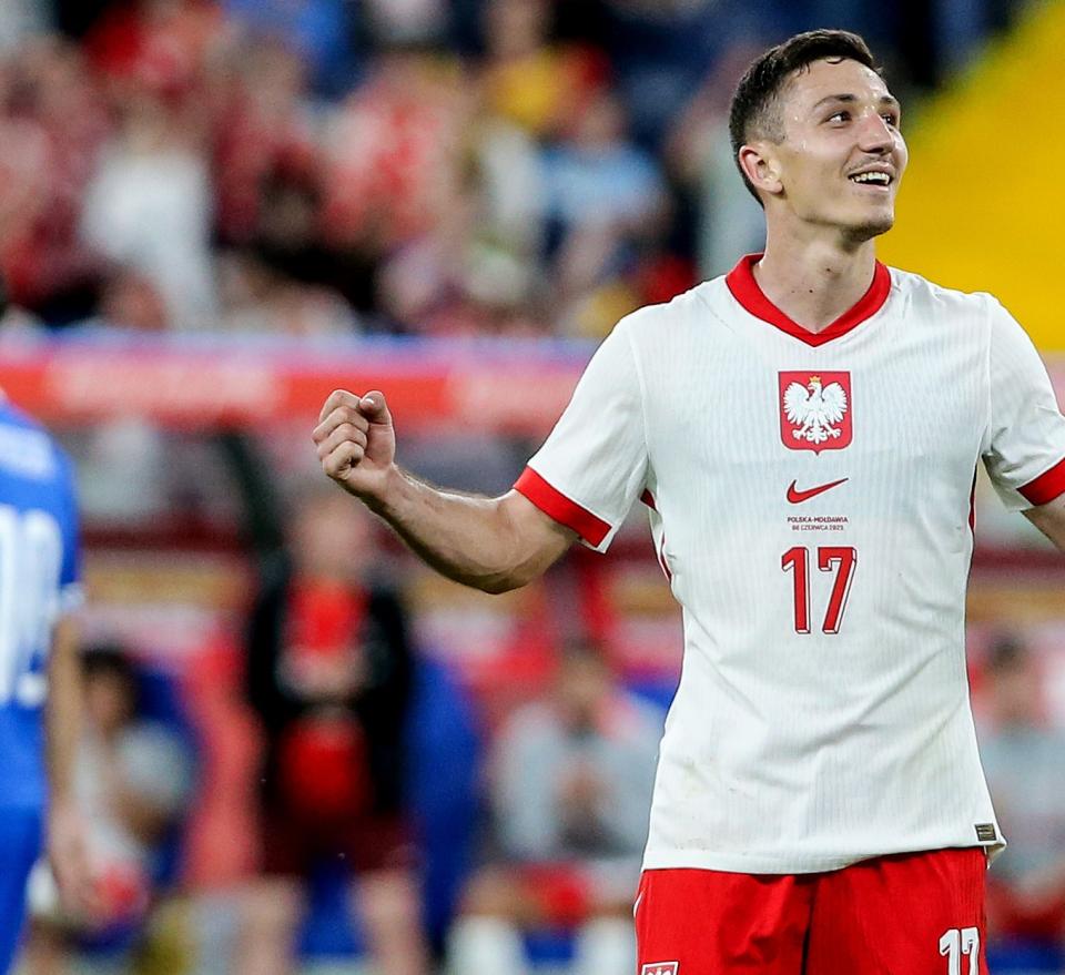 Polska - Mołdawia 2:0, 06.06.2025 Bartosz Slisz