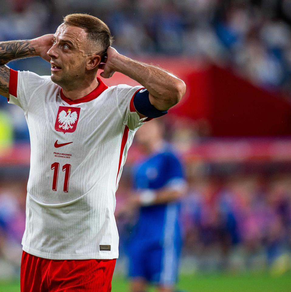 Polska - Mołdawia 2:0, 06.06.2025 Kamil Grosicki