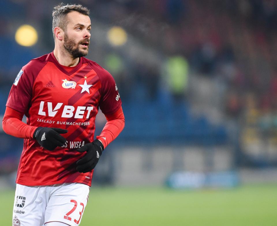Wisła Kraków - Lechia Gdańsk 0:1, 01.12.2019 Paweł Brożek