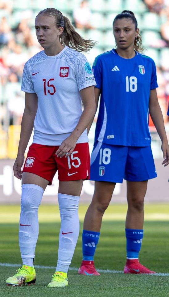 Weronika Araśniewicz (Polska - Włochy 1:1 U19 kobiety, 15.06.2025)