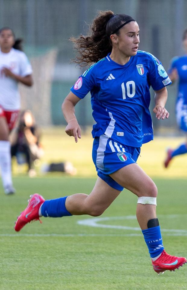 Giada Pellegrino Cimò (Polska - Włochy 1:1 U19 kobiety, 15.06.2025)