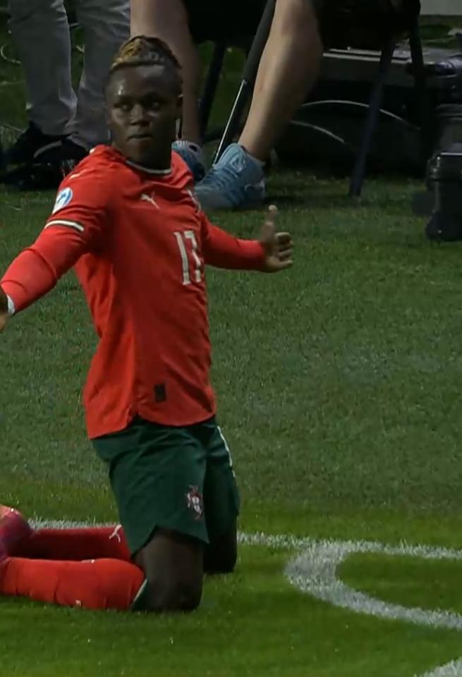 Geovany Quenda (Portugalia - Polska 5:0 U21, 14.06.2025)