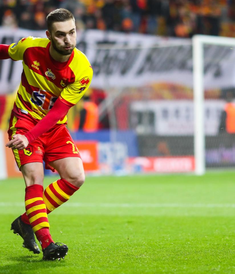 Jagiellonia Białystok - Lech Poznań 1:1, 28.02.2020 Bogdan Tiru