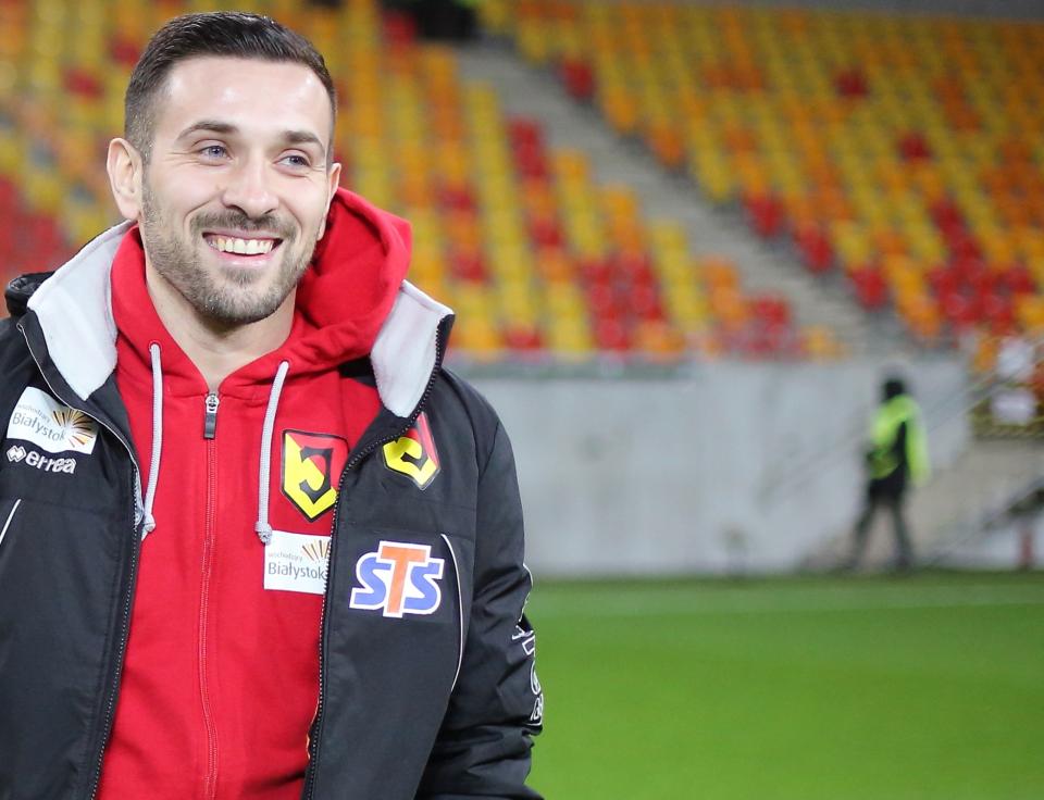 Jagiellonia Białystok - Lech Poznań 1:1, 28.02.2020 Maciej Makuszewski