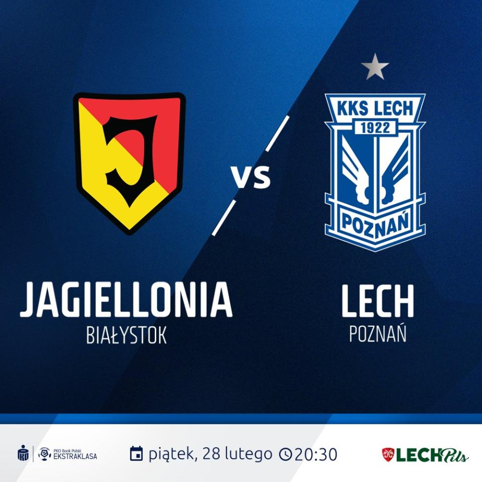Jagiellonia Białystok - Lech Poznań 1:1, 28.02.2020