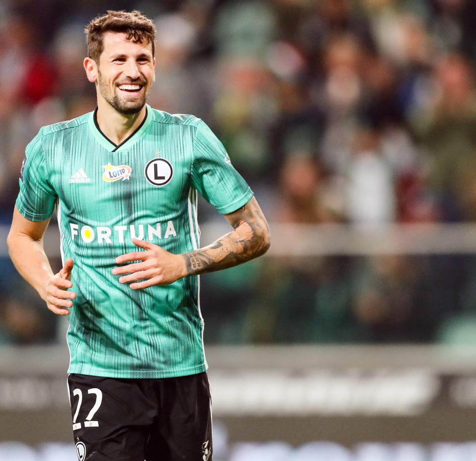 Legia Warszawa - Górnik Zabrze 5:1, 09.11.2019 Paweł Wszołek