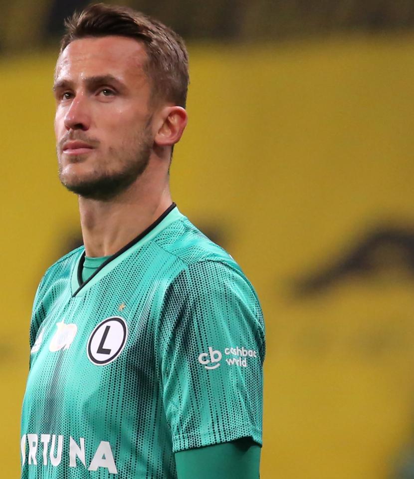 Legia Warszawa - Jagiellonia Białystok 4:0, 22.02.2020 Tomas Pekhart