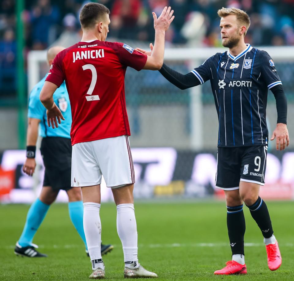 Wisła Kraków - Lech Poznań 1:1 (08.03.2020) Christian Gytkjaer