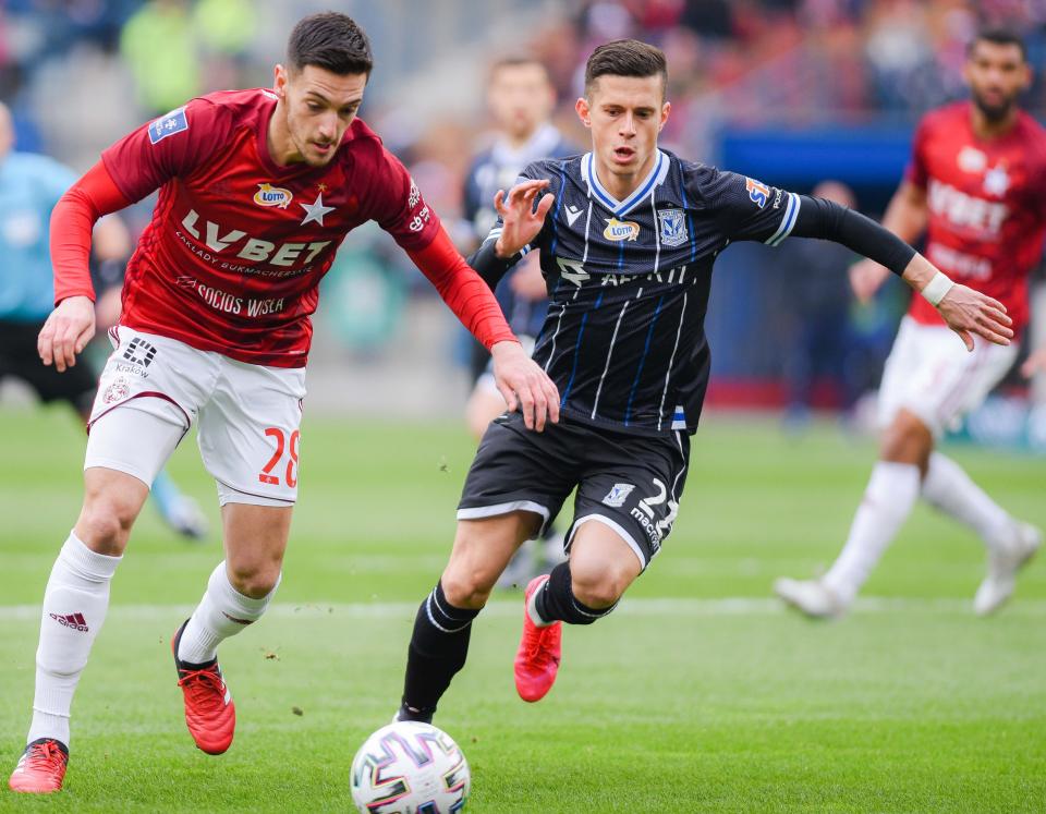 Wisła Kraków - Lech Poznań 1:1 (08.03.2020) Vukan Savićević